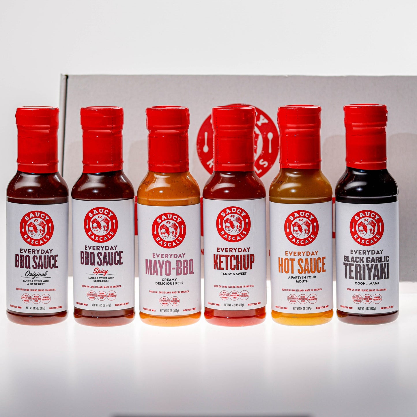 6-PACK GIFT BOX (Saucy Sampler)