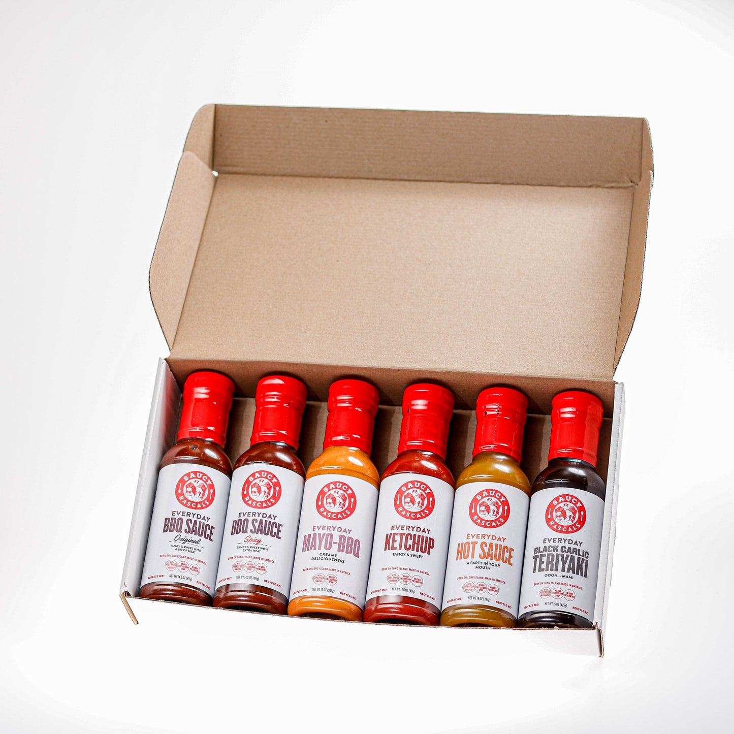 6-PACK GIFT BOX (Saucy Sampler)